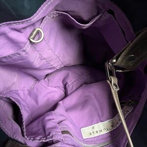 Rough and Tumble elephant ear double zip hobo
